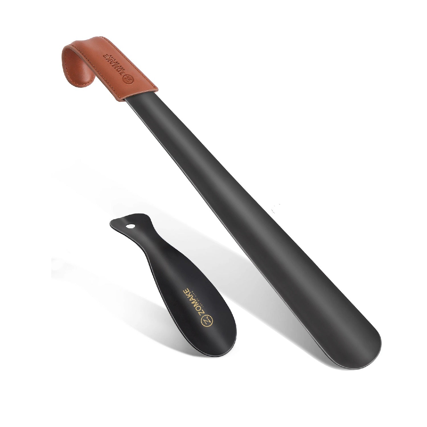 Metal Shoe Horn Long Handle for Seniors