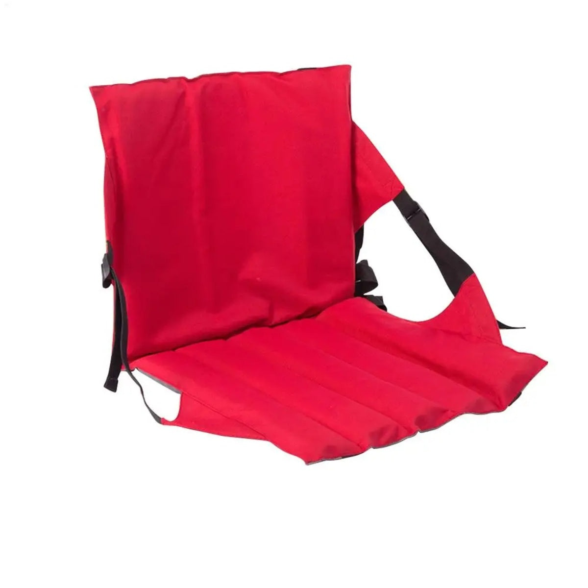 Folding Padded Stadium Seat - Portable Backrest Cushion for Bleachers & Beach