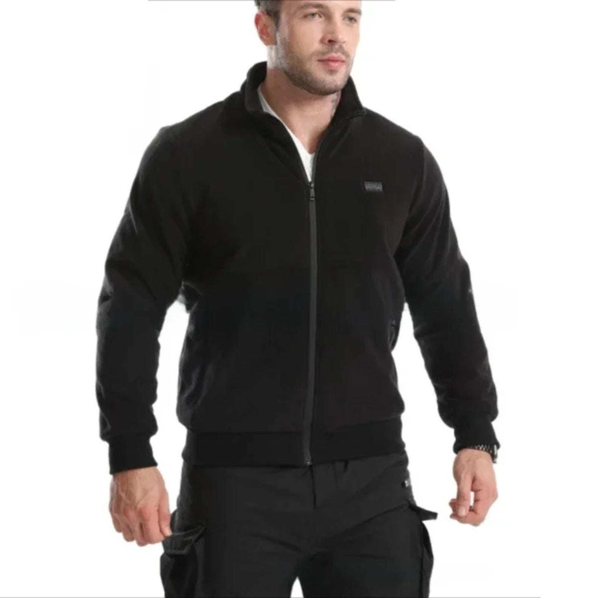 Graphene Heated Fleece Jacket - 8-Zone USB Smart Electric Winter Coat