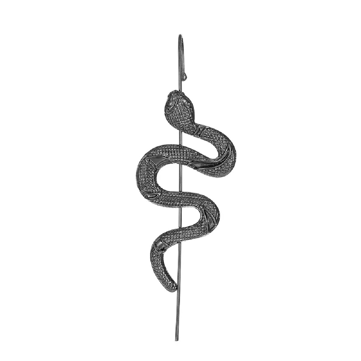 Punk Snake Ear Wrap Crawler Earrings