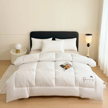 Zealand Wool Quilt - Thick Heating Blanket All-Season Ultra-Fine Bedding