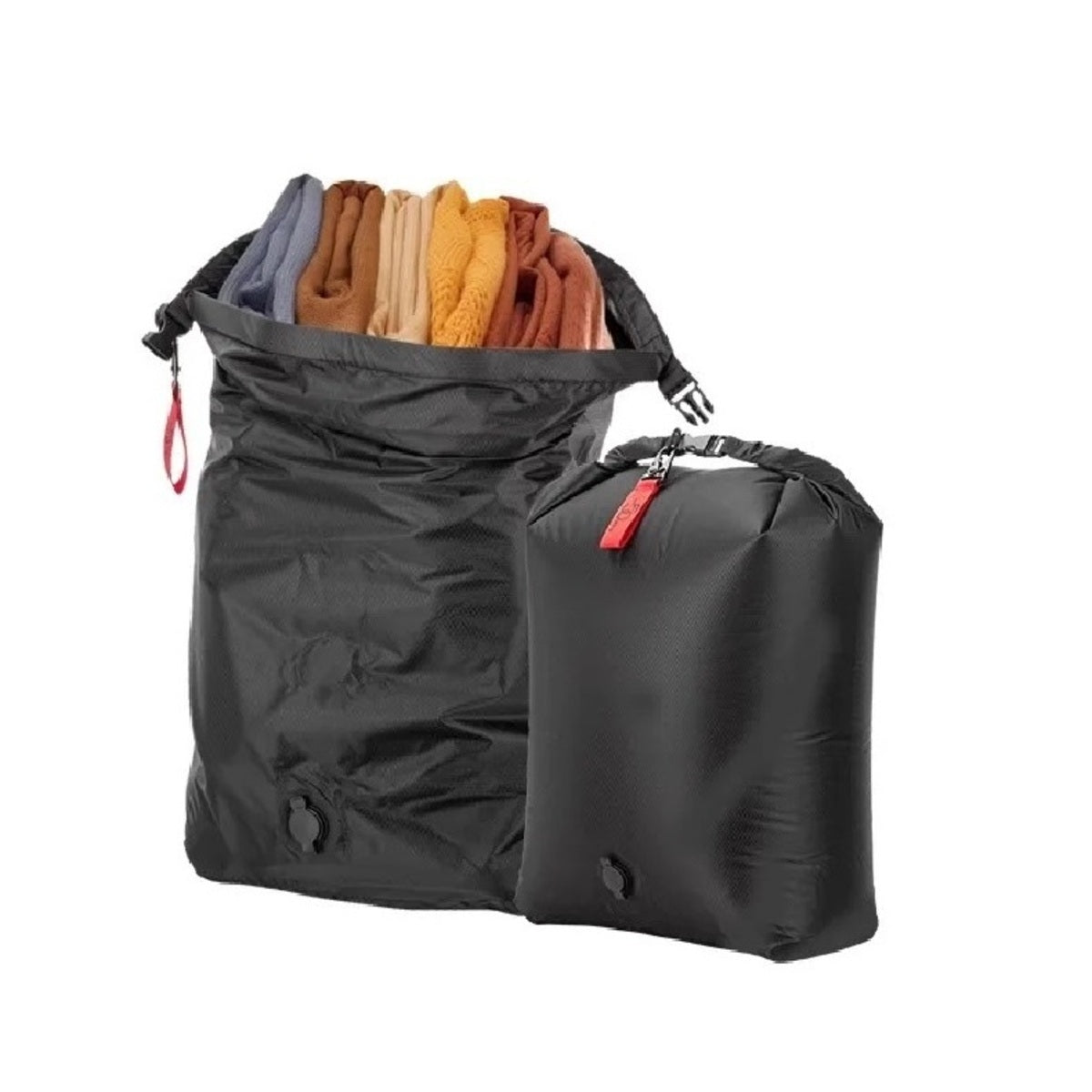 Vacuum Compression Storage Bag - Portable Waterproof Travel Clothes Organizer