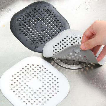 Premium Silicone Drain Strainer - Keeps Floors Dry and Traps Unwanted Debris