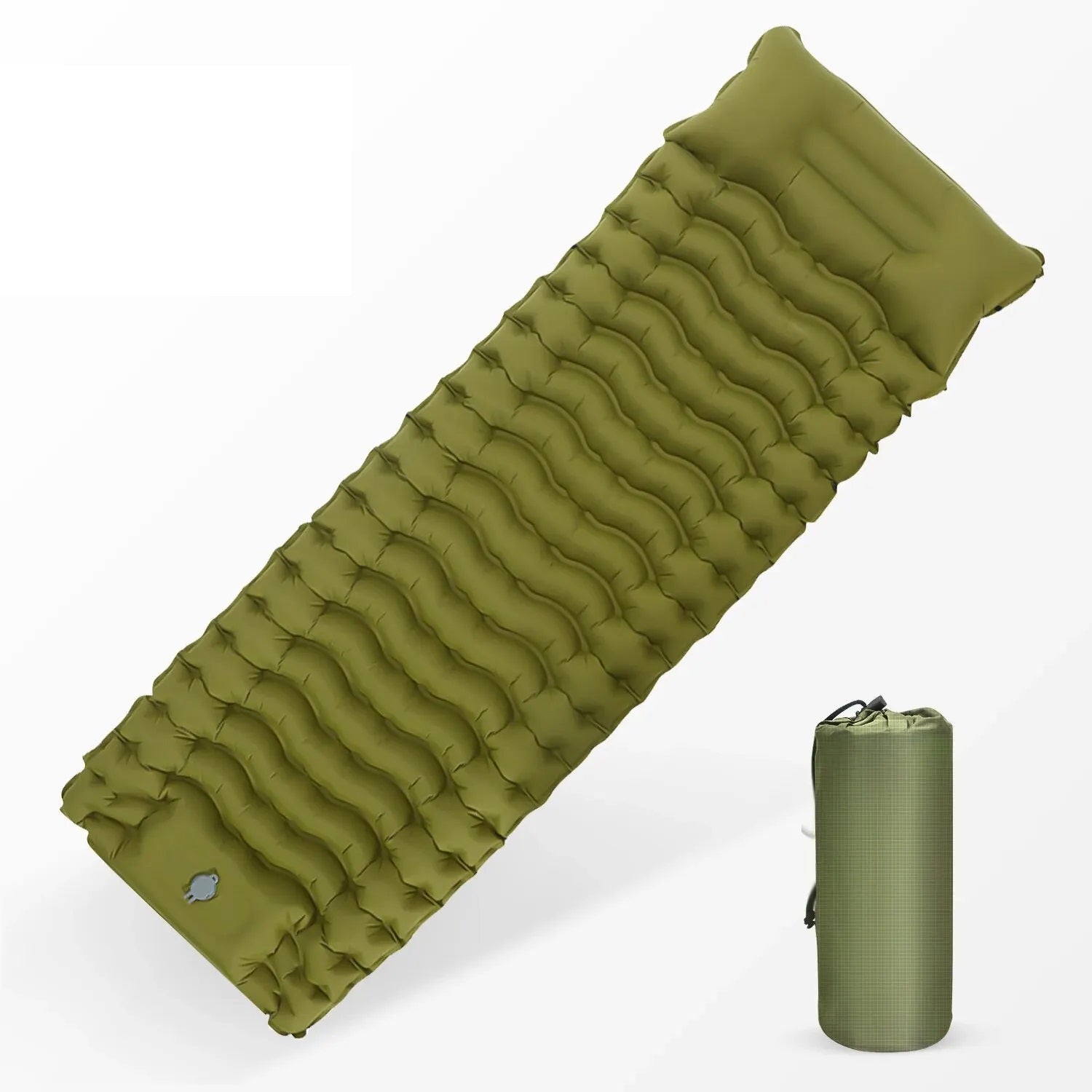 Outdoor Inflatable Camping Mattress - Thick Sleeping Pad