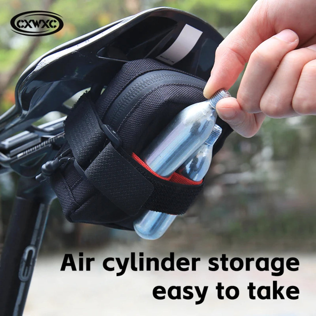 Cycling Saddle Bag - 0.35L Mini Bike Tail Portable Repair Tool Pouch