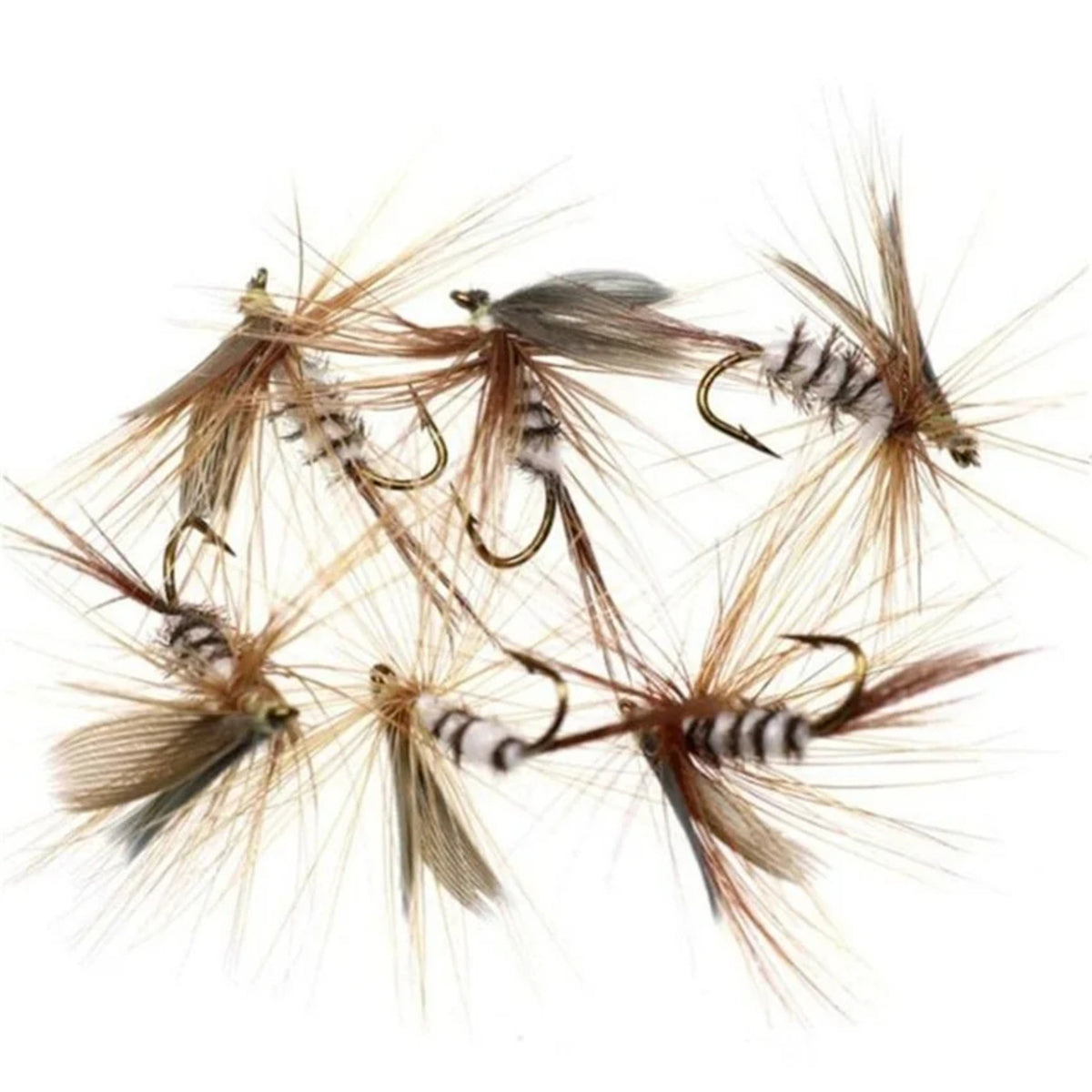 Trout Fly Fishing Lure Set - 32-112 Pcs Dry Wet Flies with Fly Box