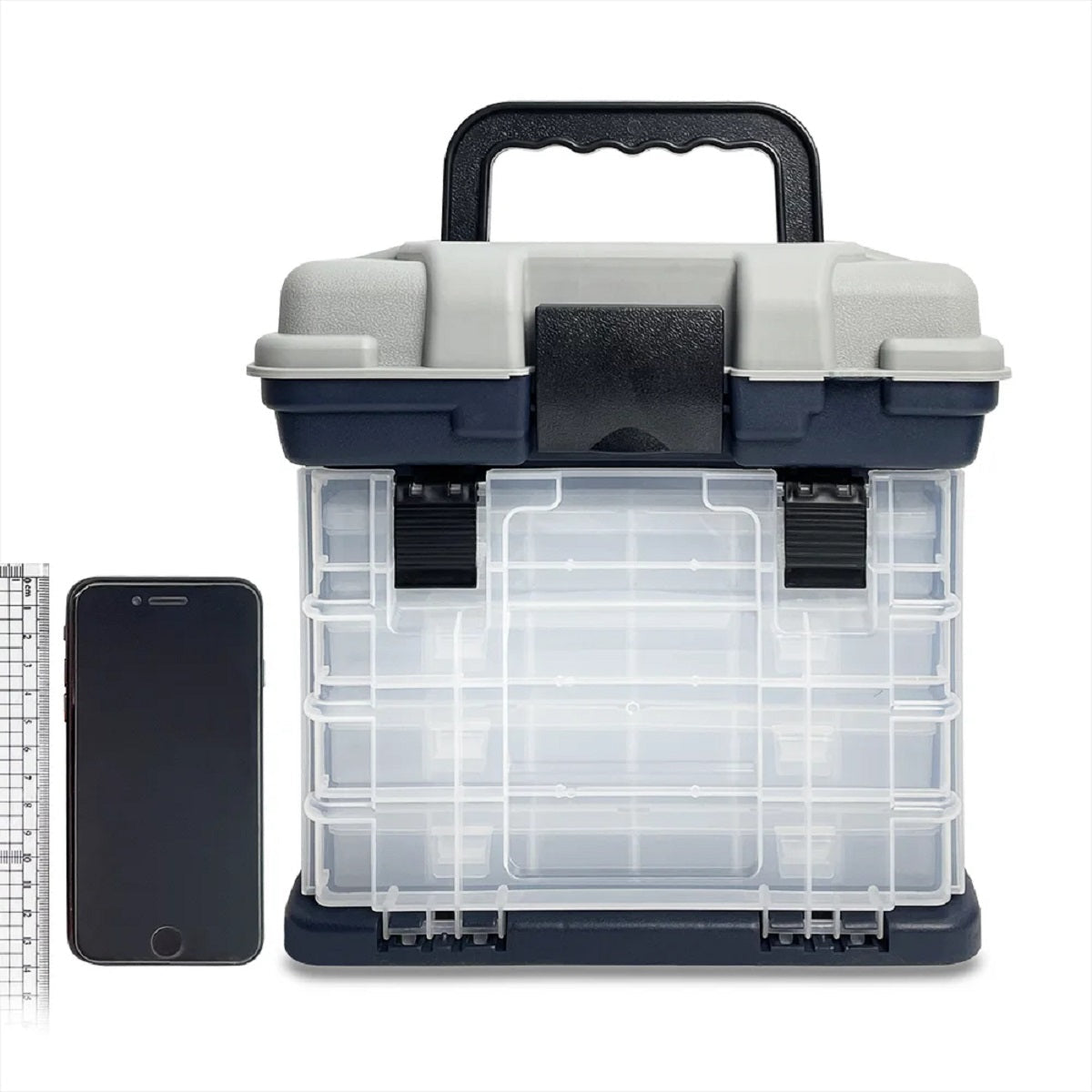 5-Layer Portable Fishing Tackle Box - Multifunctional Storage for Lures and Tools