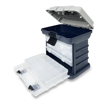 5-Layer Portable Fishing Tackle Box - Multifunctional Storage for Lures and Tools