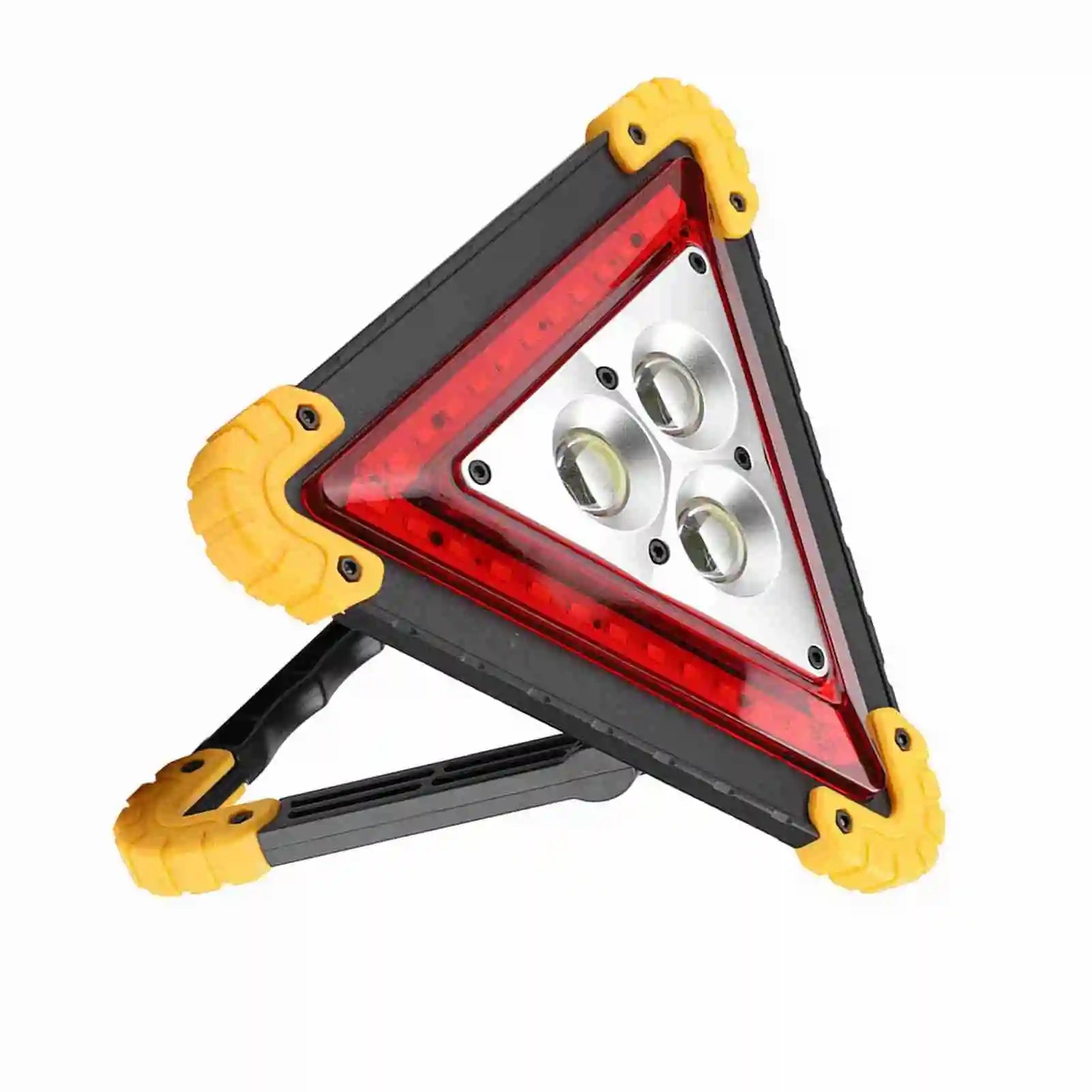 LED Emergency Warning Triangle - 30W Car Breakdown Safety Stop Sign