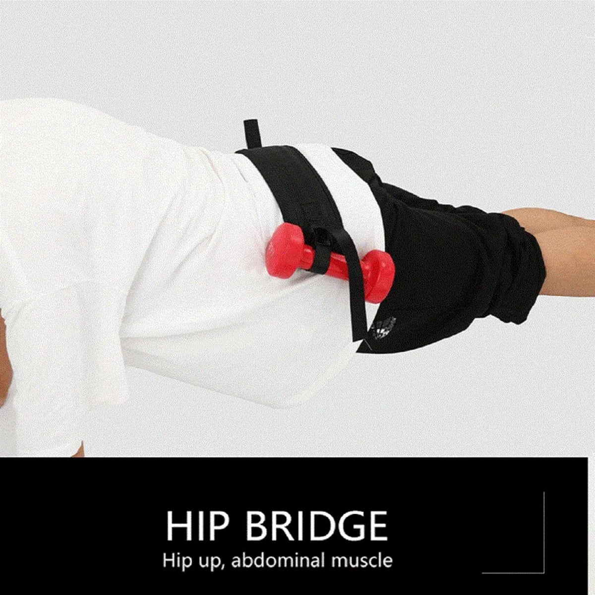 Hip Thrust Barbell Belt - Weight-Bearing Exercise and Glute Training