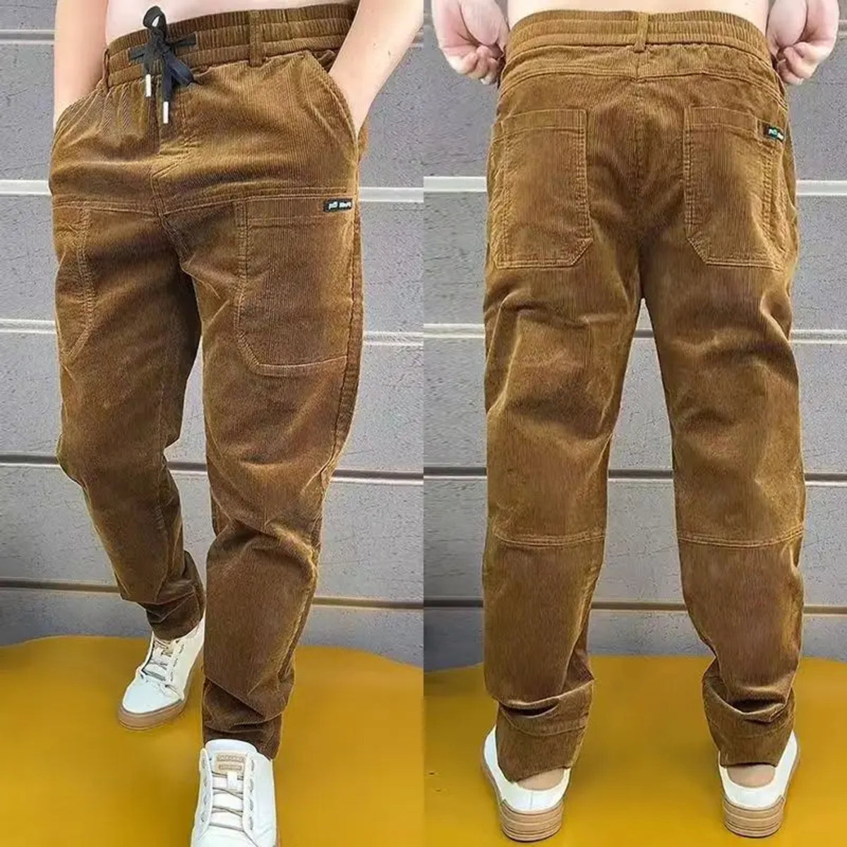 Men's Corduroy Casual Pants - Autumn Winter Trousers