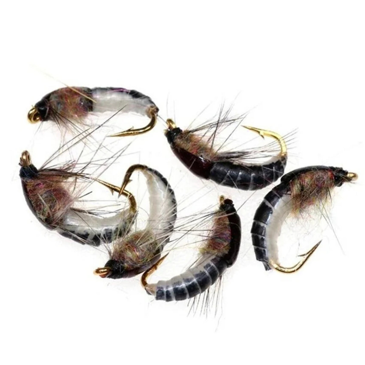 Trout Fly Fishing Lure Set - 32-112 Pcs Dry Wet Flies with Fly Box