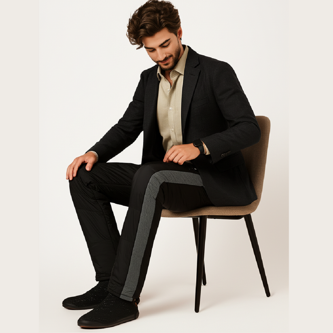 Heated Fleece Pants - USB Thermal Winter Trousers
