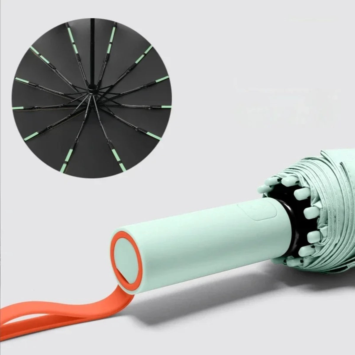 Windproof Automatic Umbrella - 72-Bone Large Folding UV Rain Protection