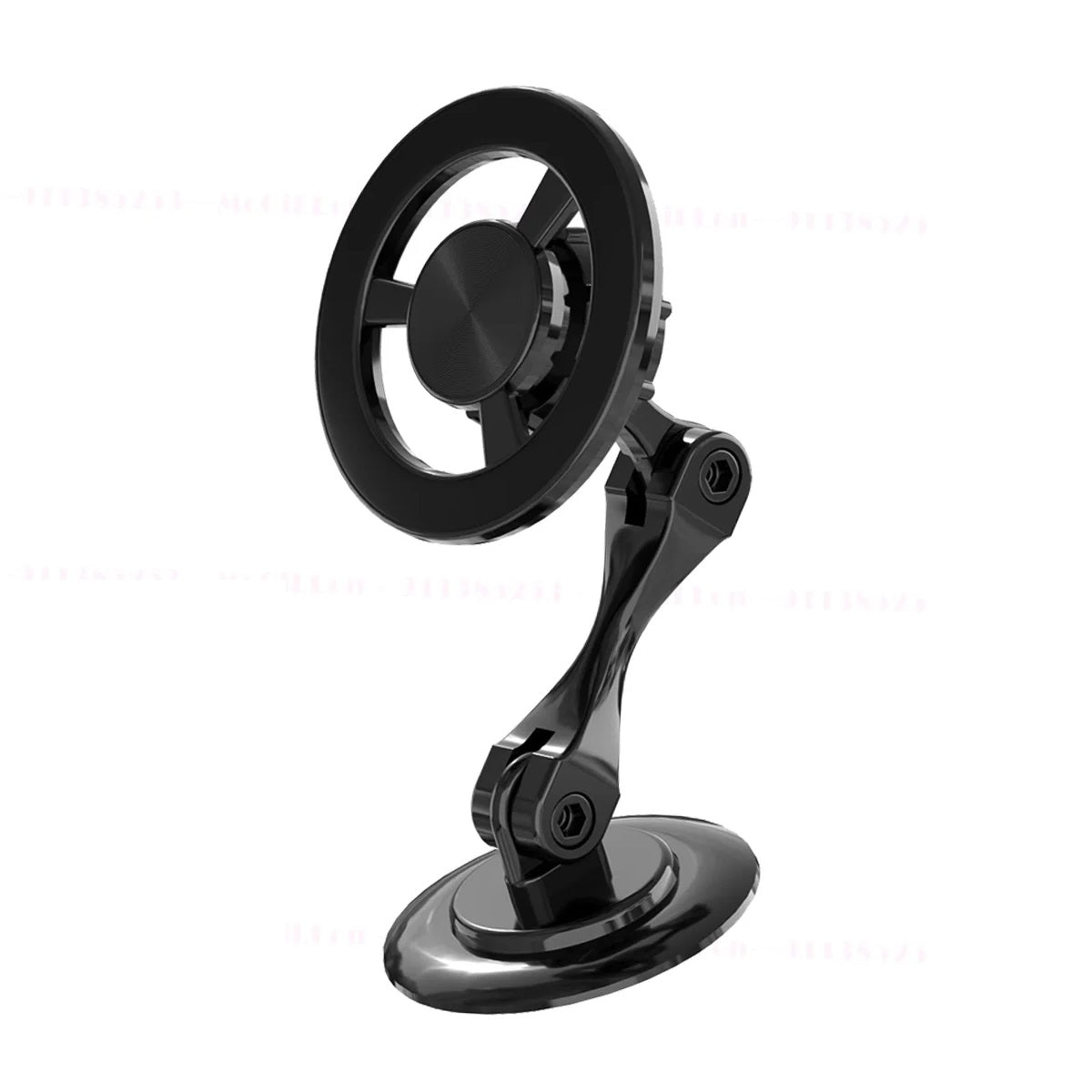 720° Magnetic Car Phone Holder - Metal Air-Vent Mount and Foldable Stand