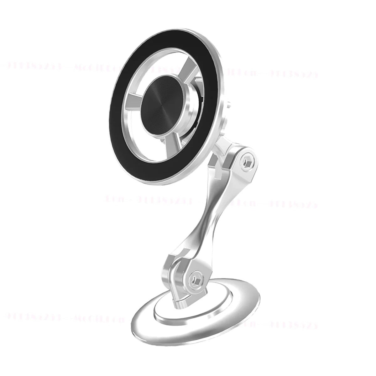 720° Magnetic Car Phone Holder - Metal Air-Vent Mount and Foldable Stand