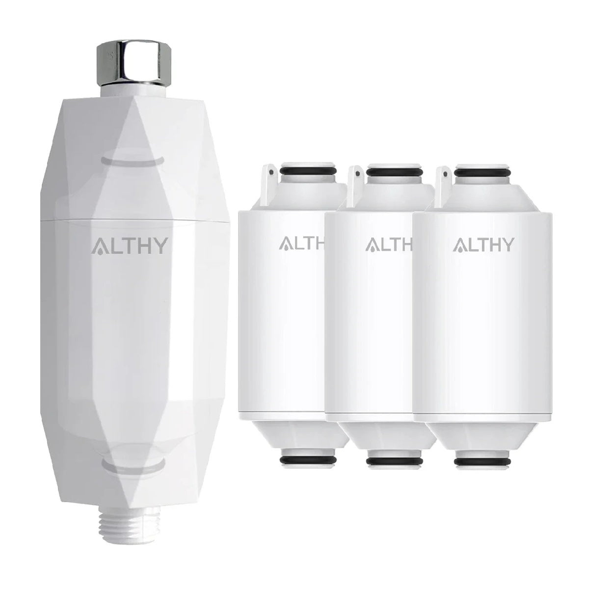 Shower Head Water Filter - Chlorine Reduction and Hard Softener