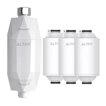 Shower Head Water Filter - Chlorine Reduction and Hard Softener