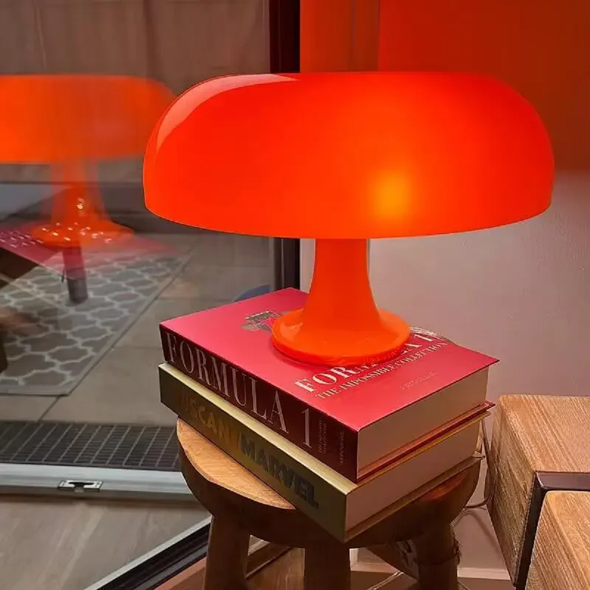 Nordic LED Mushroom Table Lamps