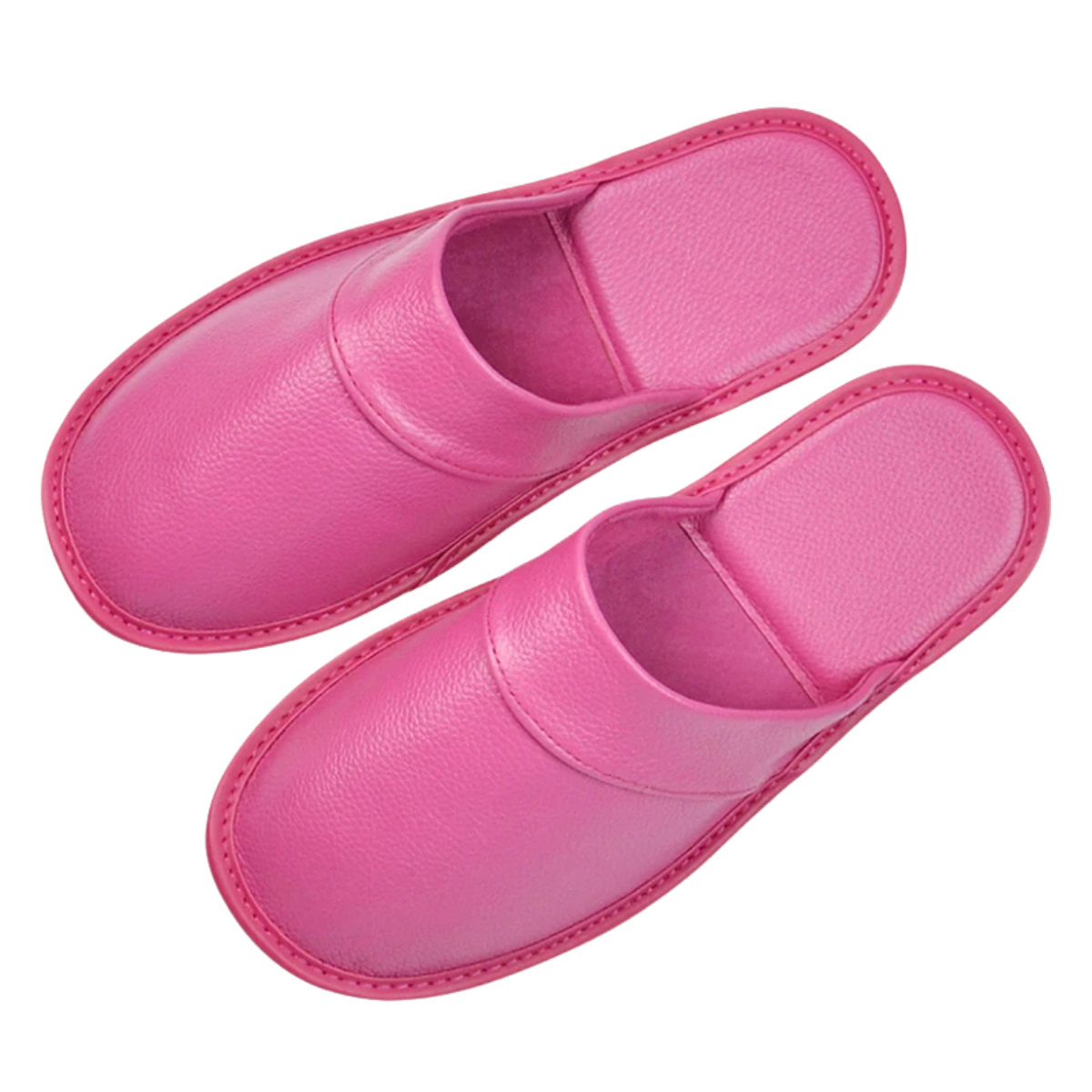 Genuine Leather Linen Slippers Indoor Outdoor for Men and Women Non-Slip Shoes