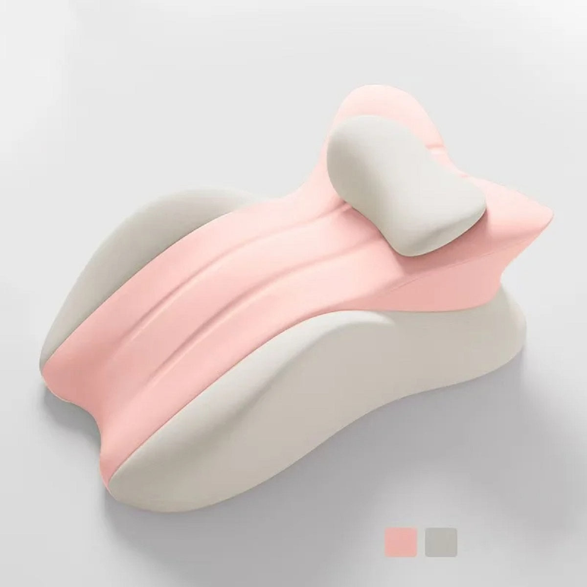 Ergonomic Bed Lie Memory Foam Cushion Body Relaxation Pillow