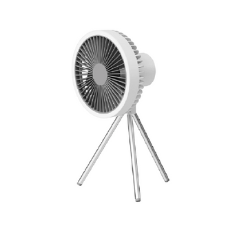 Air Cooling Electric Fan Night Light with Tripod Stand