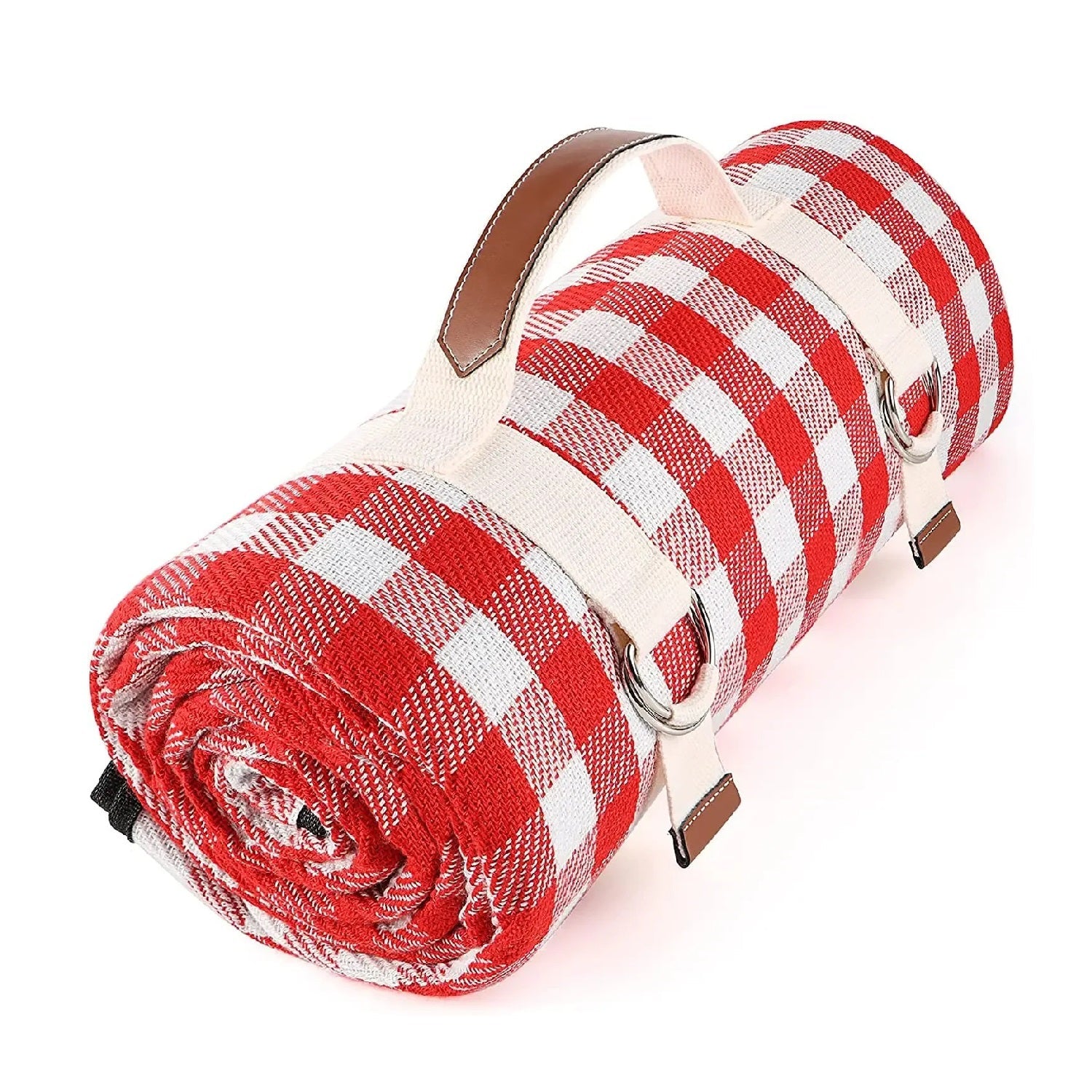 Waterproof Picnic Blanket -Foldable Beach And Camping Mat with Carry Strap