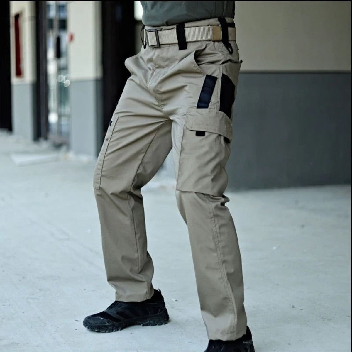 Men's Tactical Cargo Pants - Waterproof Multi-Pocket Outdoor Trousers