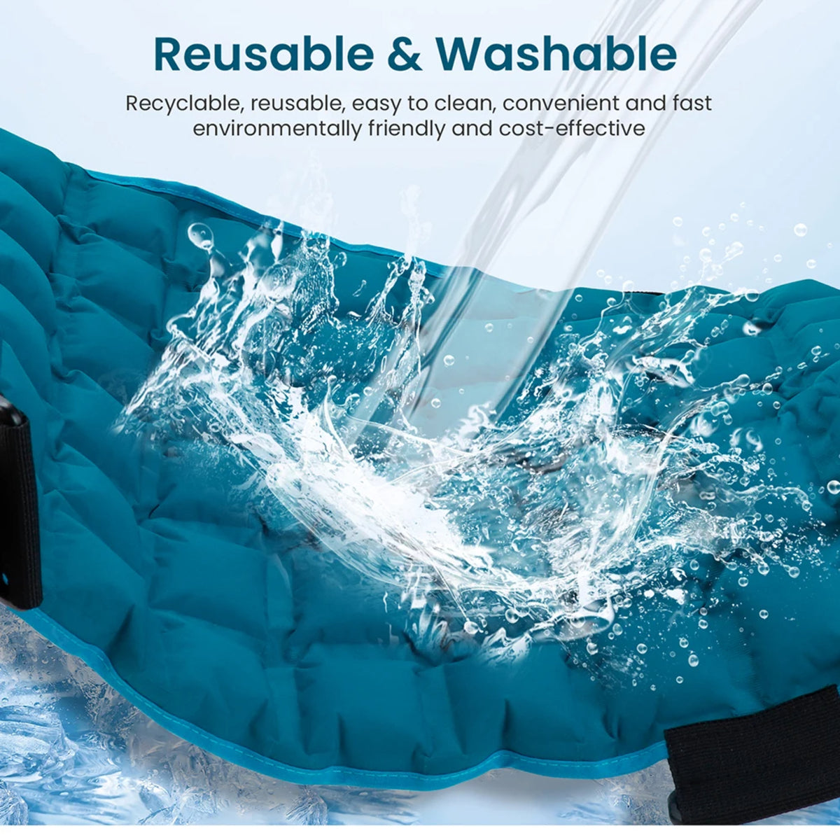 Large Reusable Hot Cold Gel Ice Pack