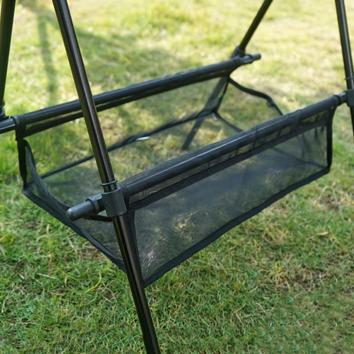 Camping Multifunction Foldable Storage Hanging Rack With Hooks