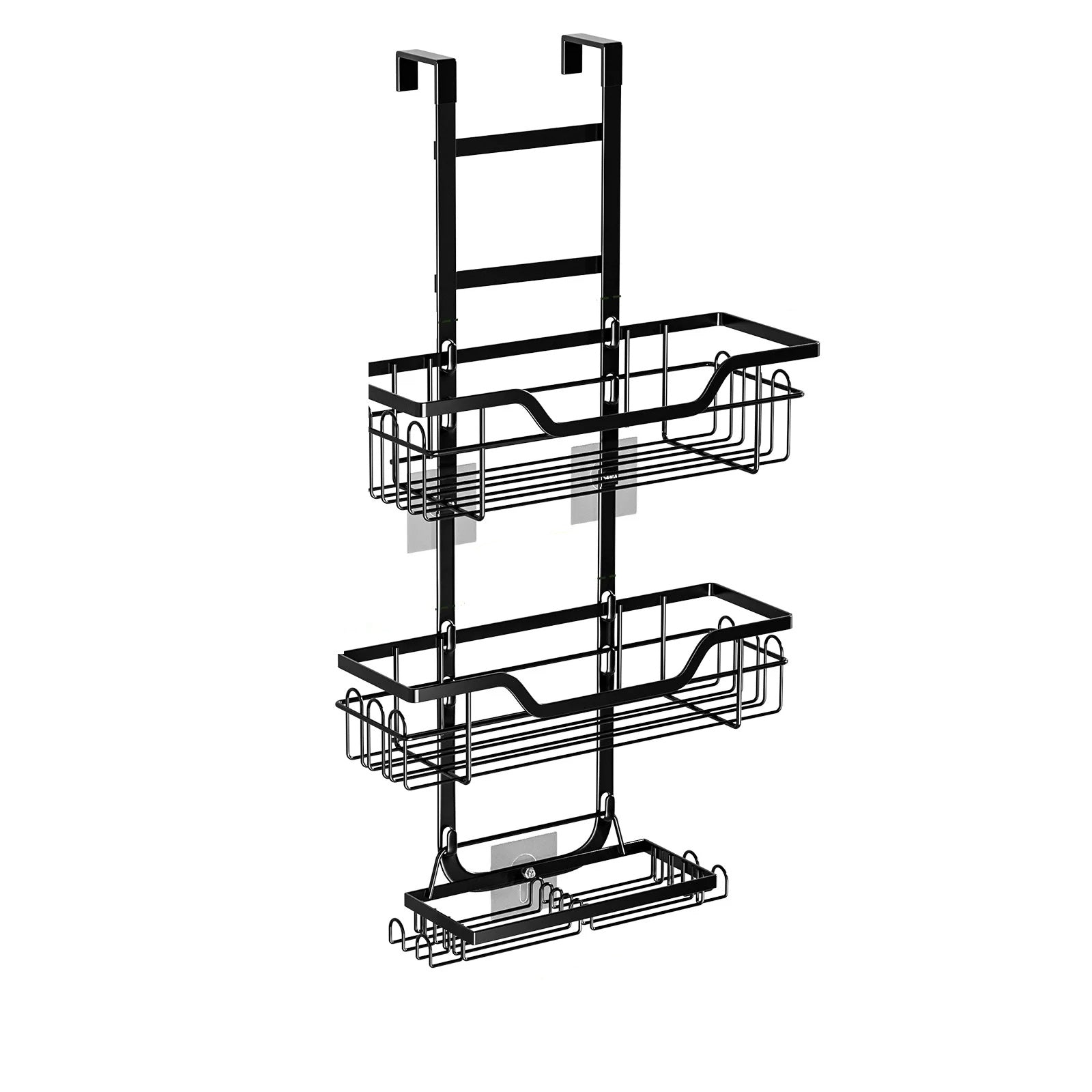 Drill-Free Hanging Bathroom Shelf - Over-Door Multi-Layer Storage Rack