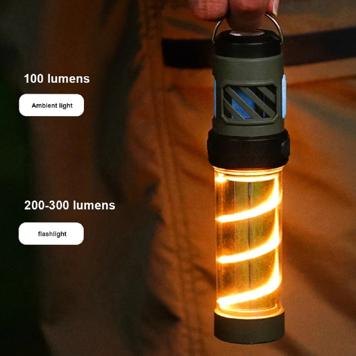 Portable LED Flashlight Magnet Camping Tactical Mosquito Lamp Killer