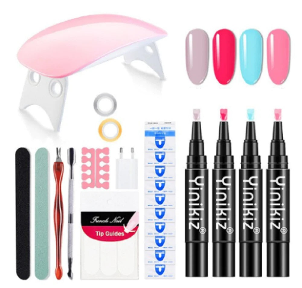 12 Pcs/set Nail Art Gel Pen Tool