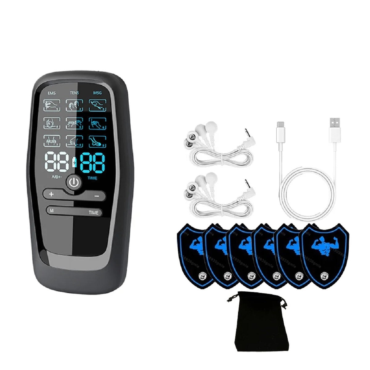 Tens EMS Muscle Stimulator Digital Body Massage and Acupuncture Device