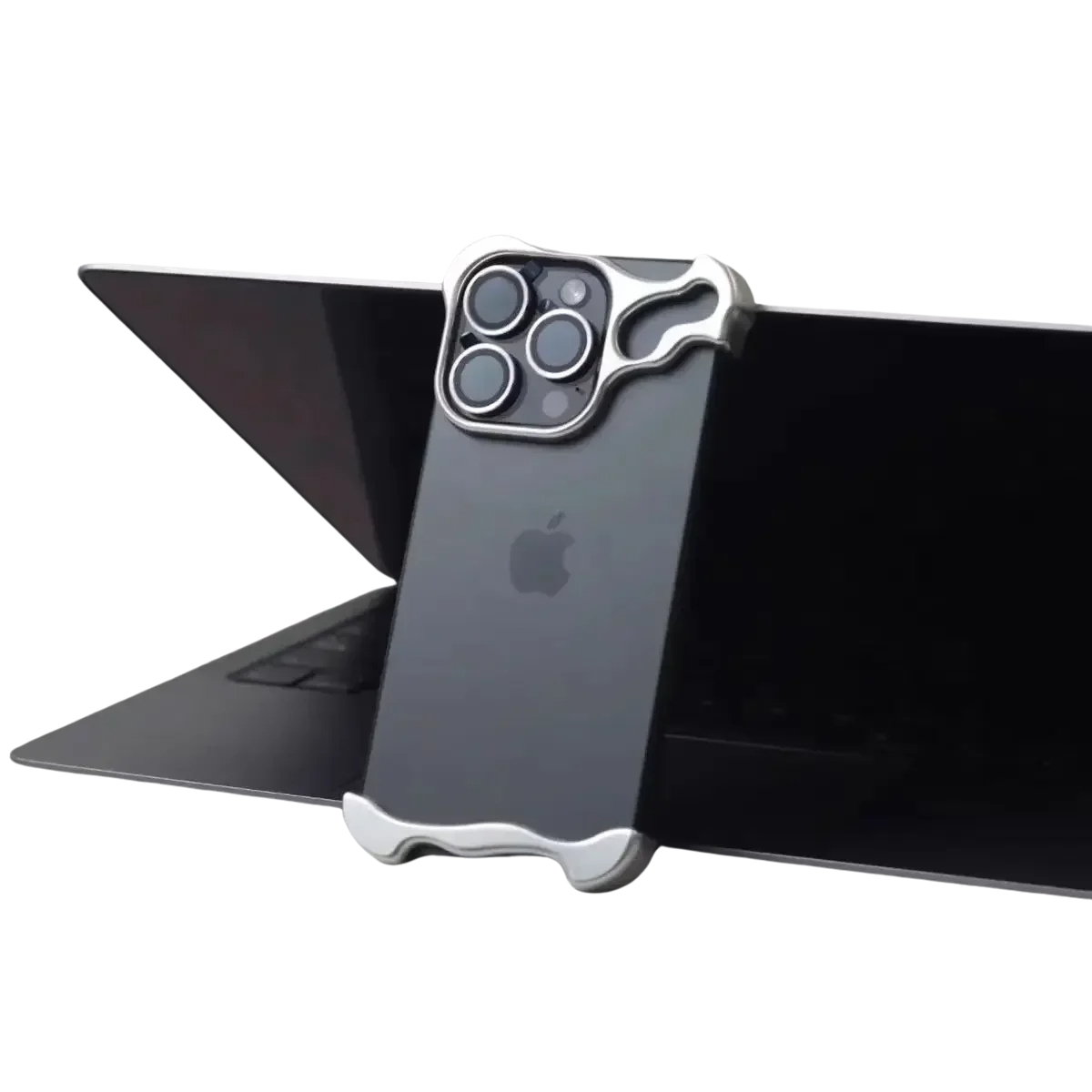 Irregular Aluminum Alloy Bumper Phone Case for iPhone