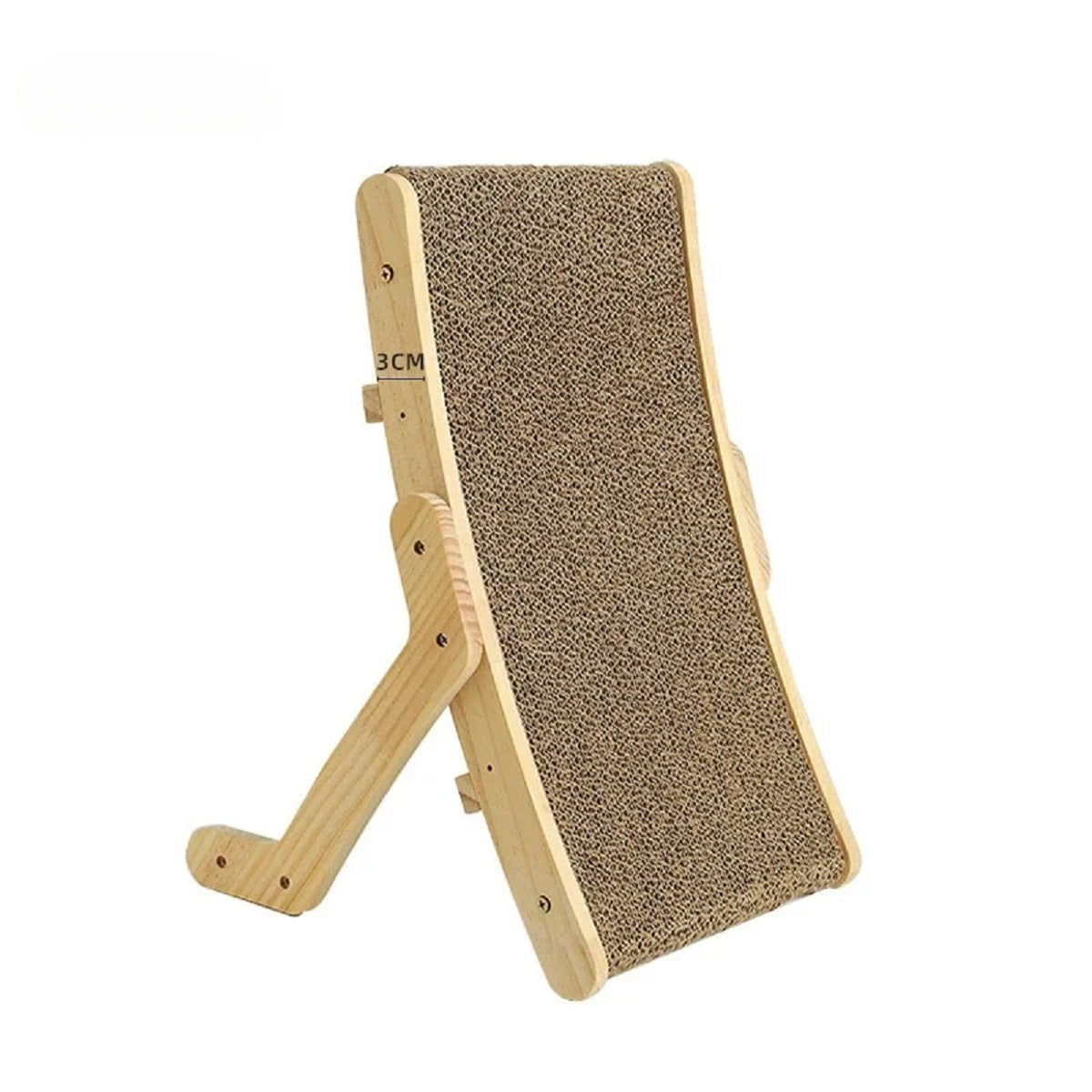Cat Scratching Board Wooden Wear-Resistant for Indoor Cats