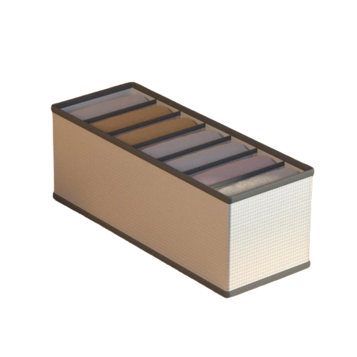 PP Closet Clothes Organizer - Multi-Grid Storage Box for Wardrobe