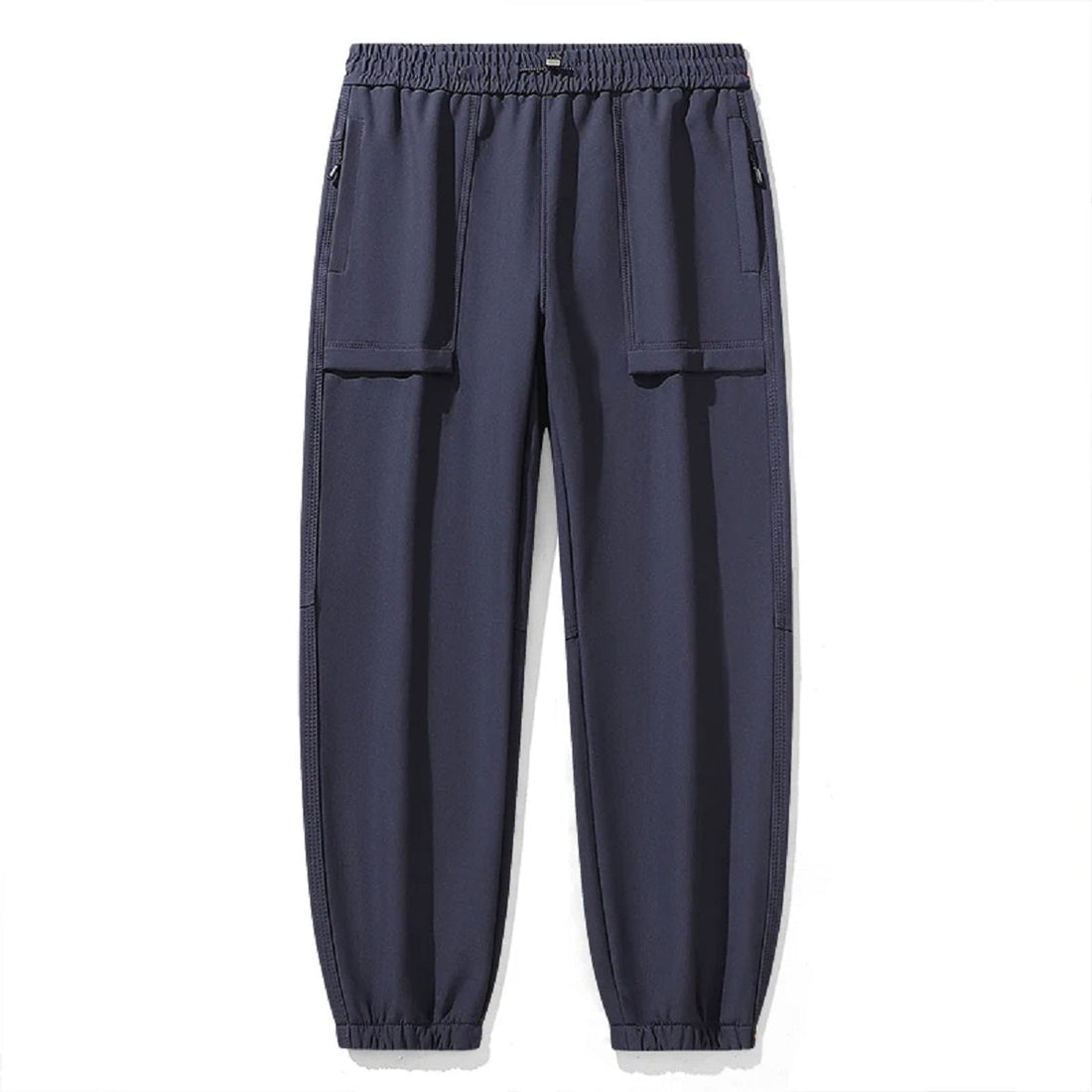Unisex Fleece Lined Joggers Pants Water Resistant Winter Warm Travel Sweatpant