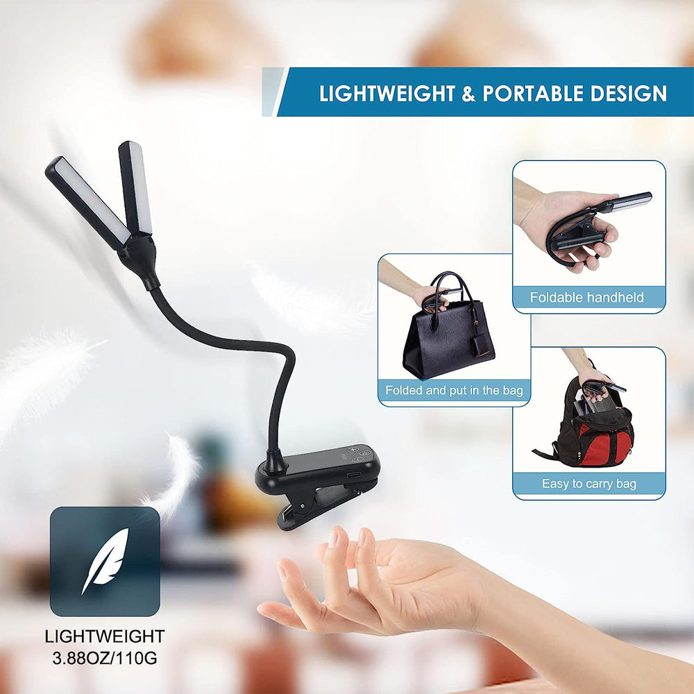 LED Touch Control Book Reading Light