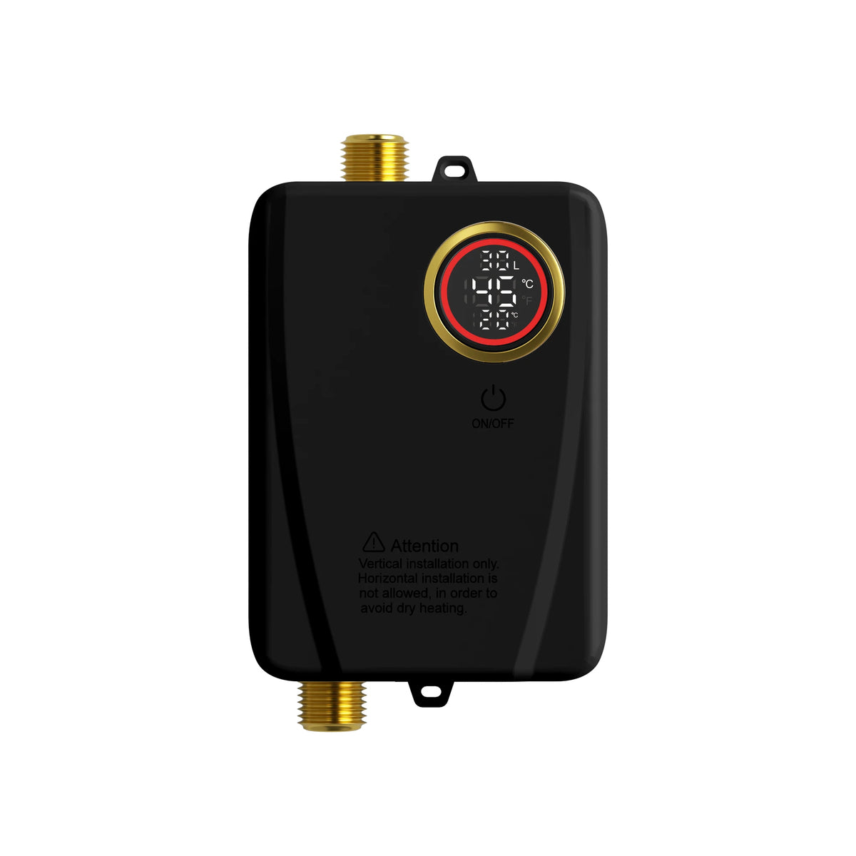 Instant Electric Water Heater - Wall-Mounted Hot Water Heater with LCD Display