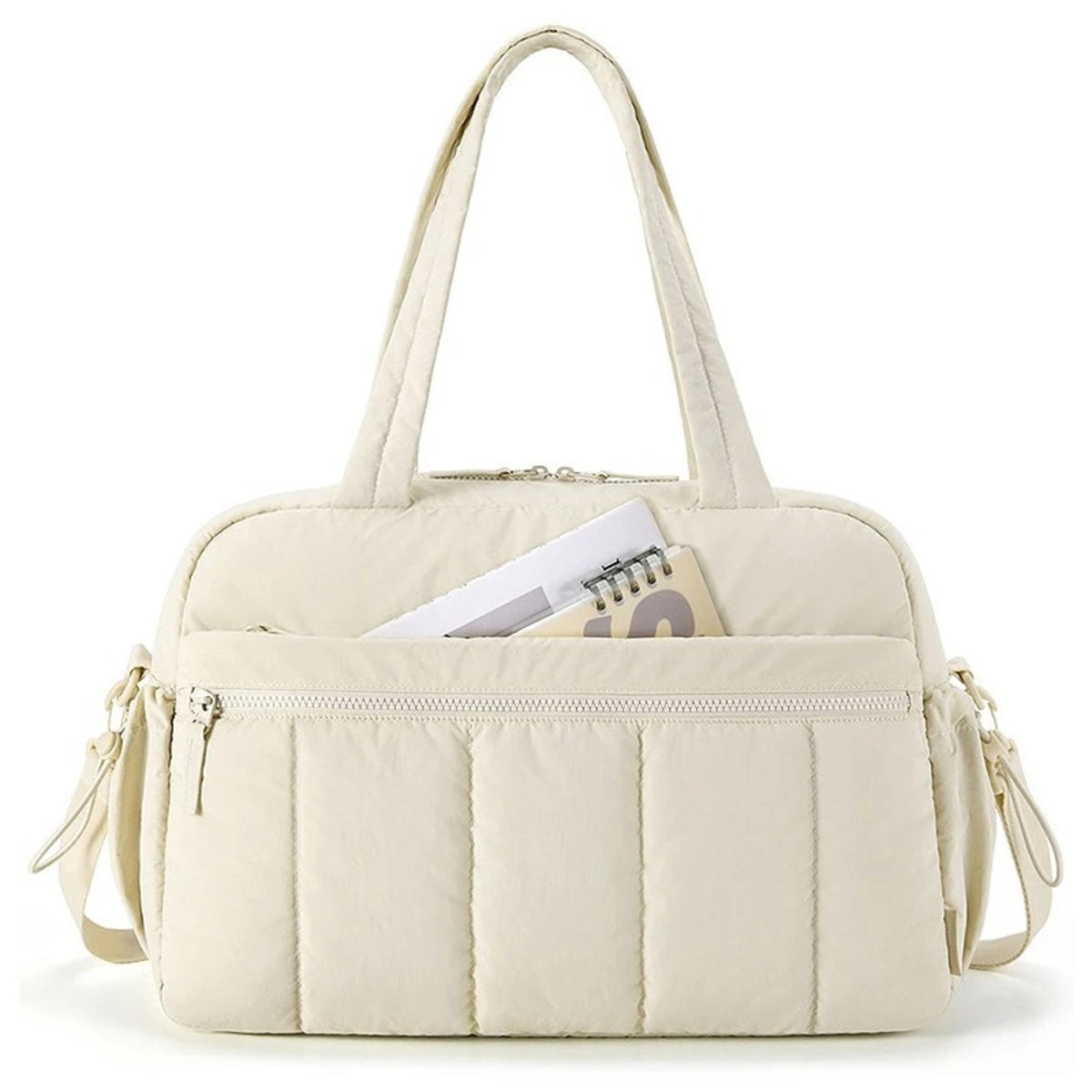 Women's Travel Duffel Bag - Lightweight Gym & Weekend Tote with Waterproof Pockets