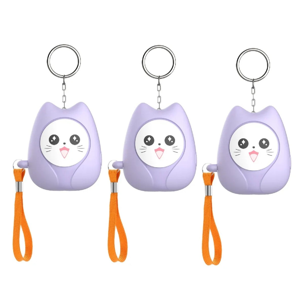 Personal Safety Alarm - Self-Defence Siren Keychain for Women & Girls