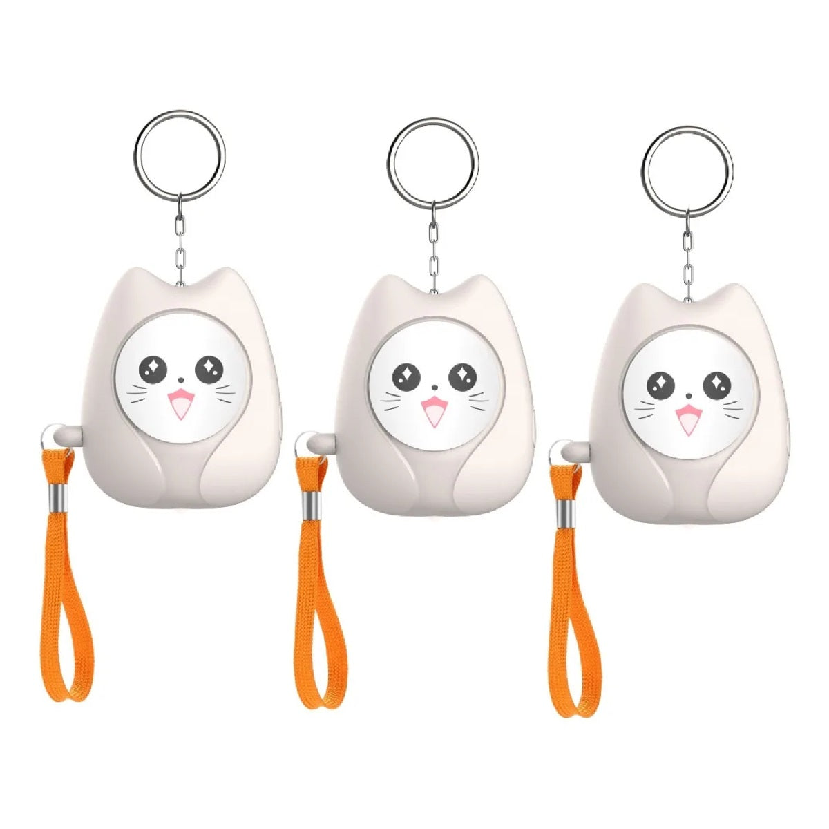 Personal Safety Alarm - Self-Defence Siren Keychain for Women & Girls