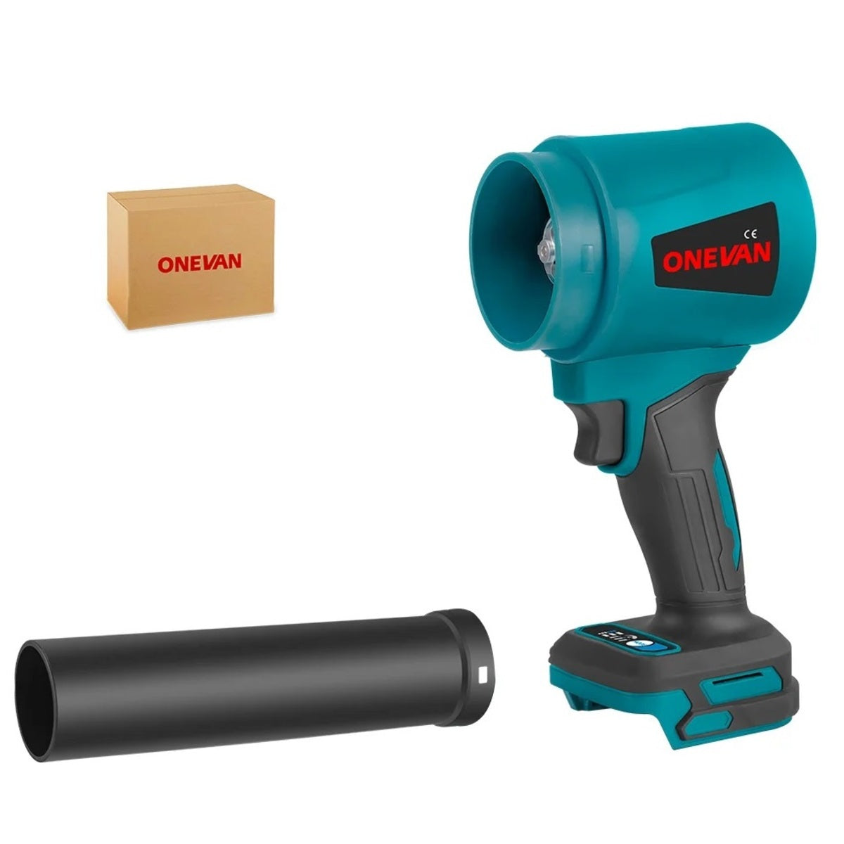 Brushless Turbo Blower - High-Power Electric Air for Leaves & Dust