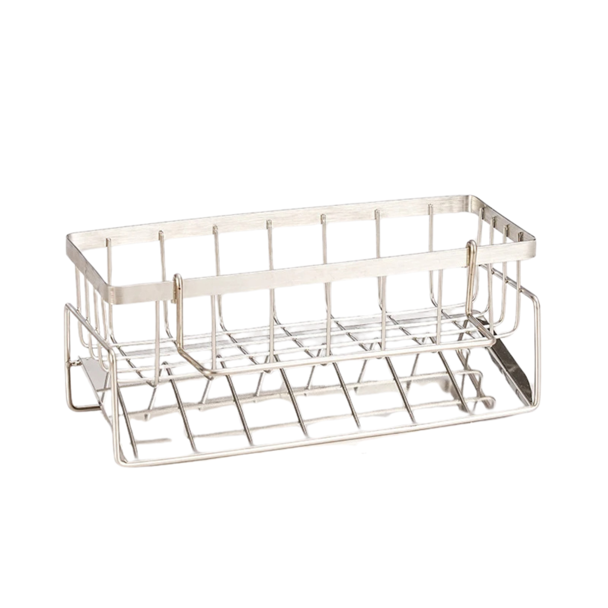 Stainless Steel Sink Rack - Faucet Mounted Sponge