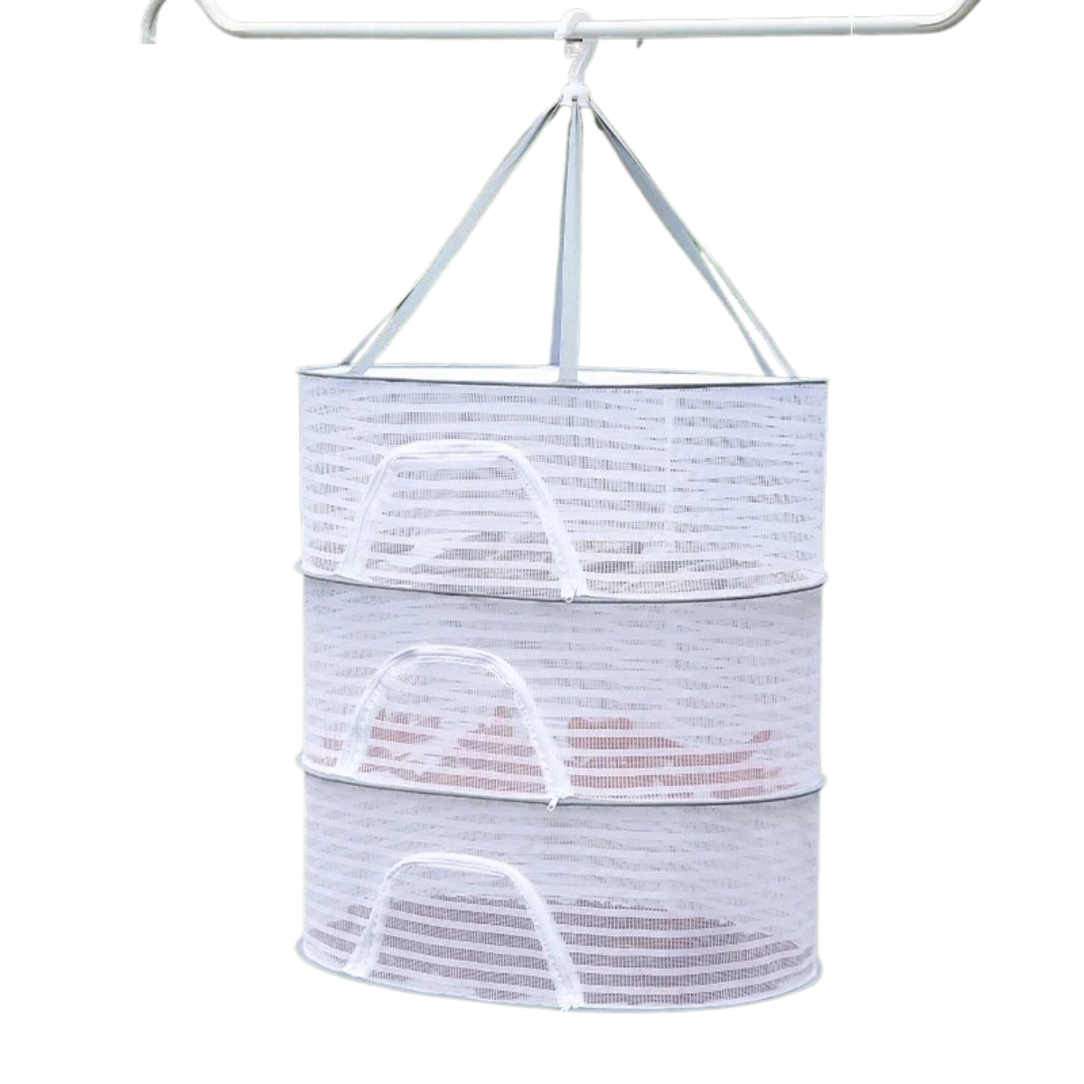 Layers Food Basket Herb Drying Net for Flowers Plants Organizer