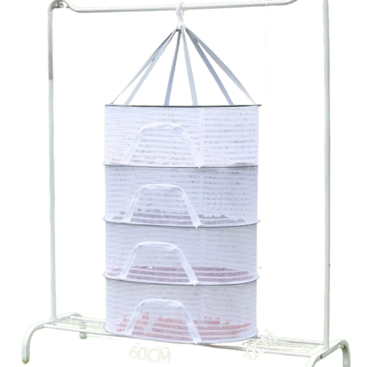 Layers Food Basket Herb Drying Net for Flowers Plants Organizer