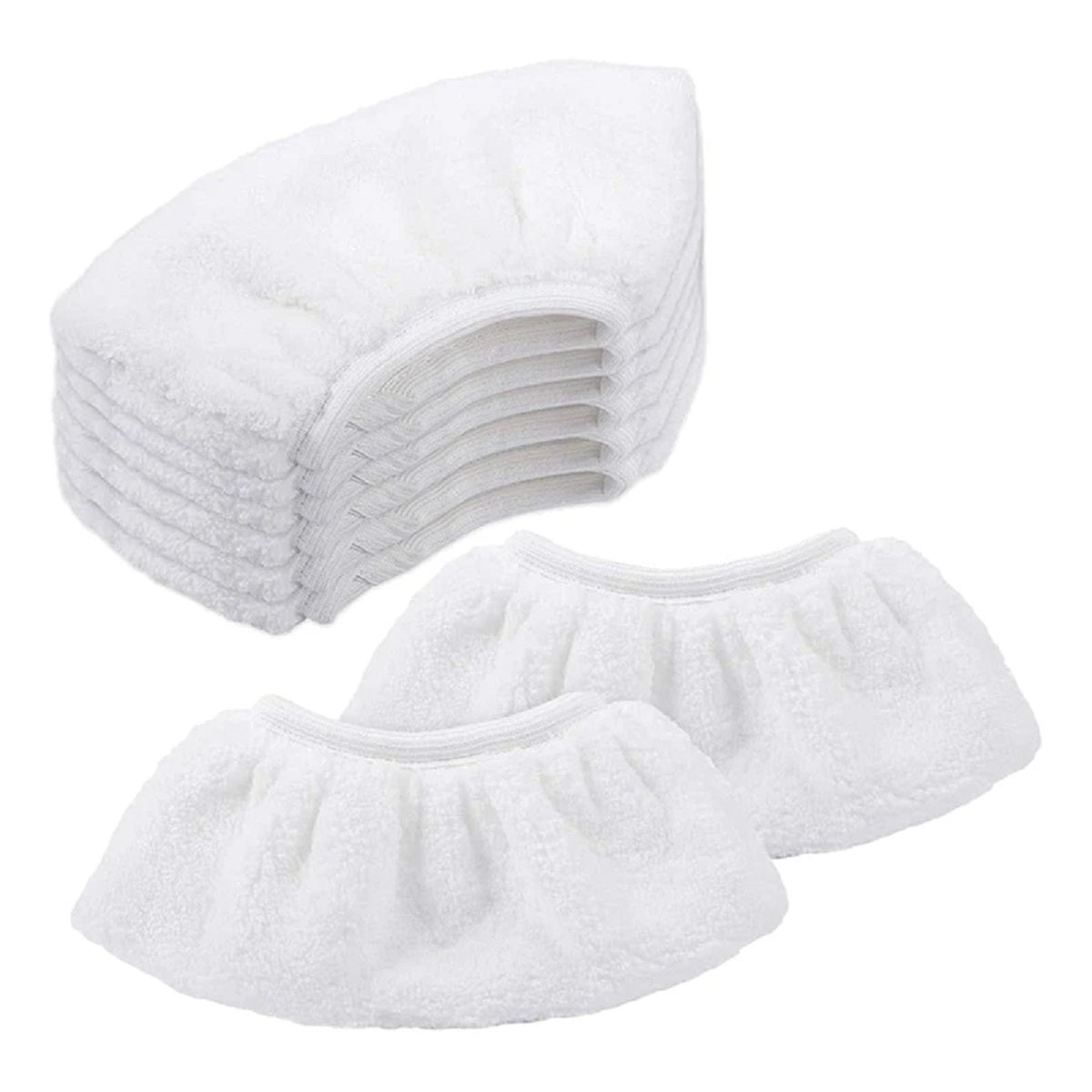 8 Pcs Microfibre Cover Steam Mop Pads