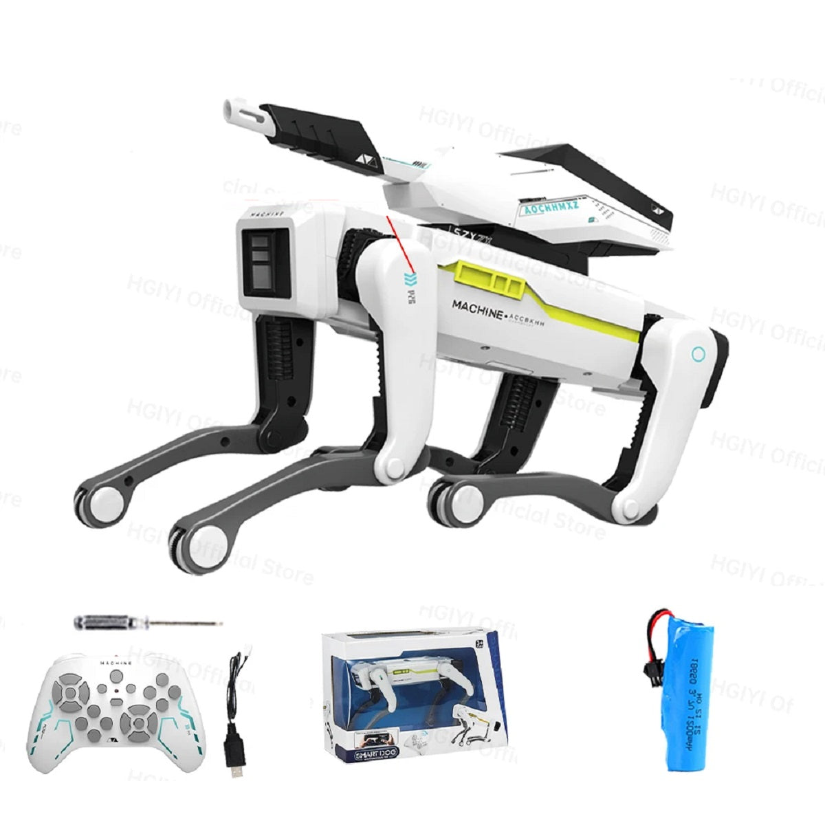 RC Smart Robot Dog - Bionic Mechanical Toy with Educational Features