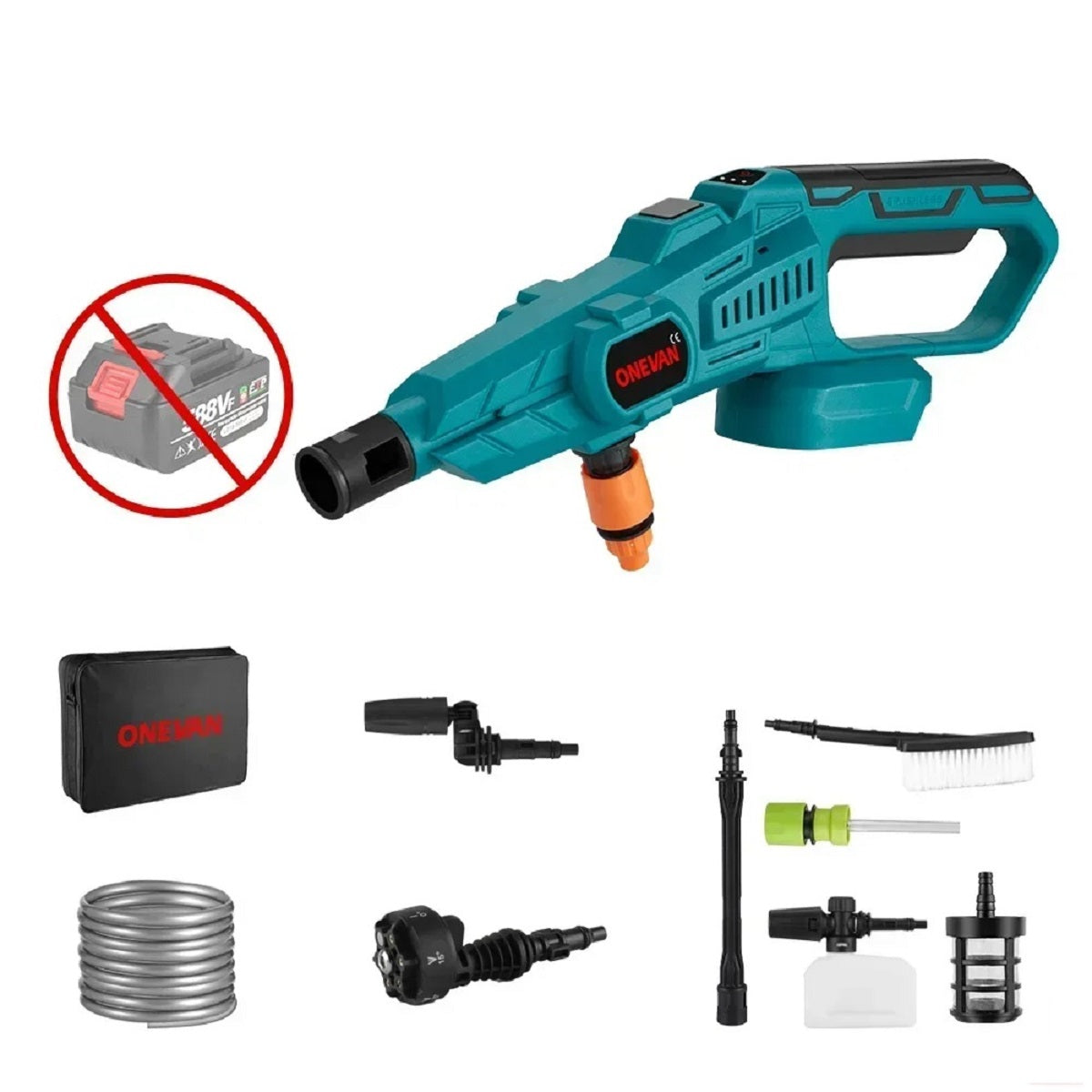 Brushless Cordless High-Pressure Car Washer